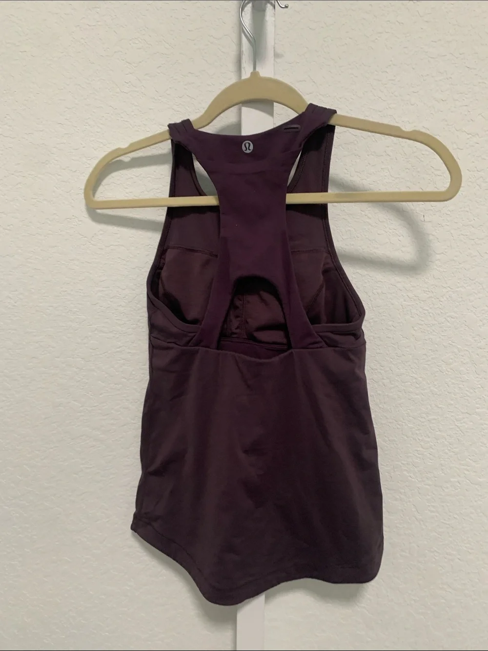 Lululemon Final Lap Dark Purple Racerback Tank Top